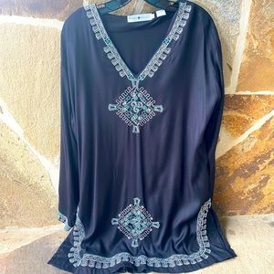 Rancho Estancia Southwestern embroidered tunic/dress